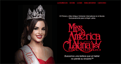 Desktop Screenshot of missamericalatina.com